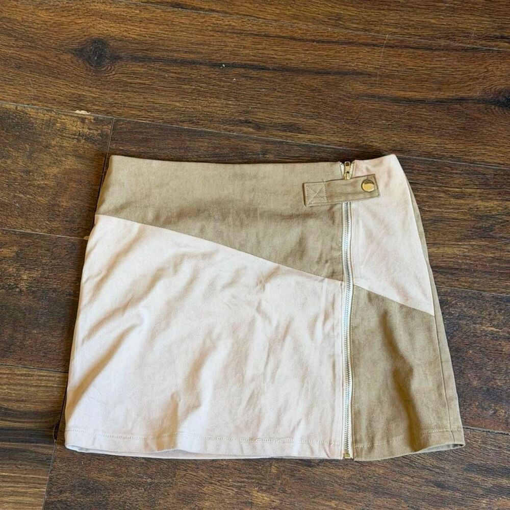 Altar-d-state Women's Tan and Pink Skirt